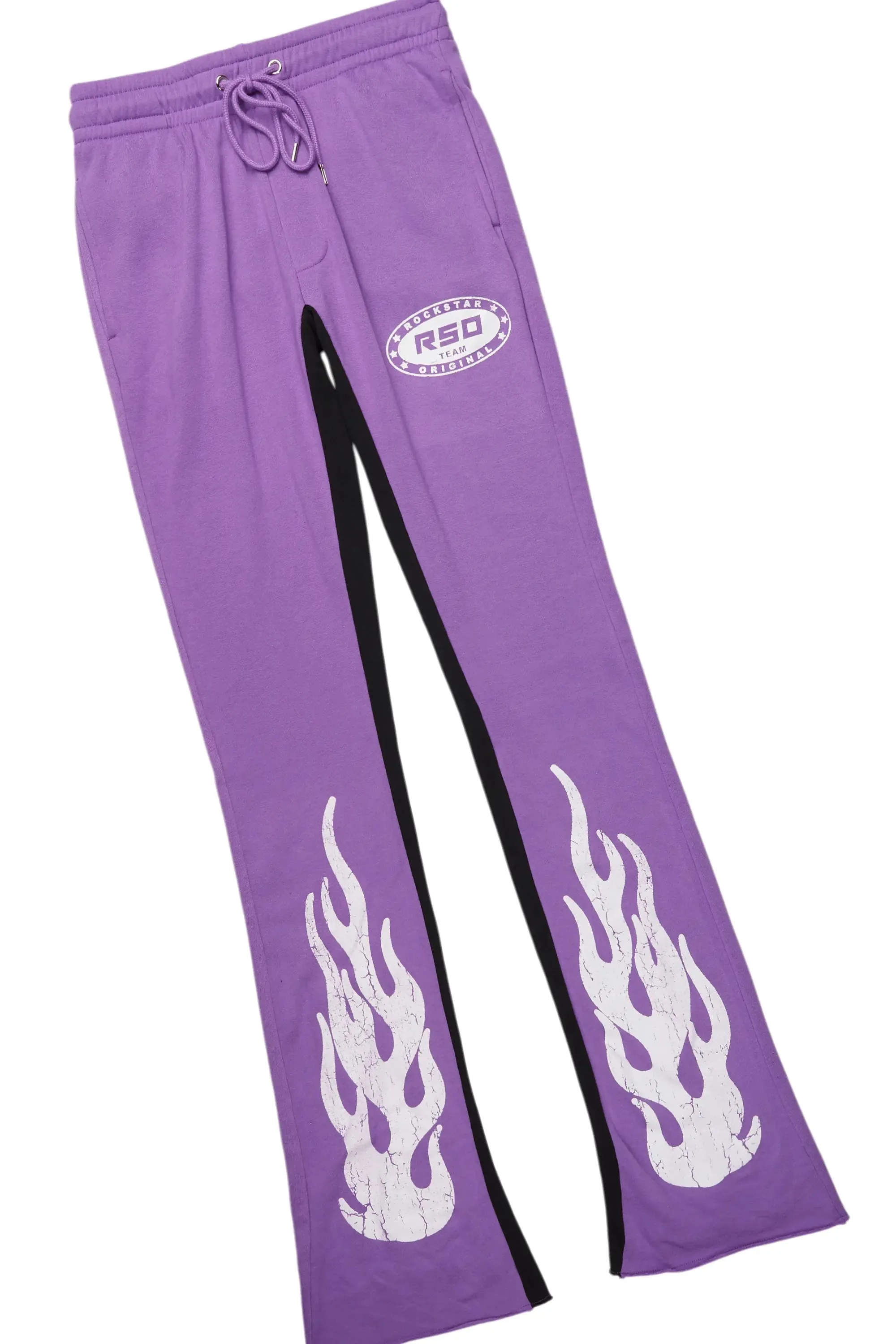 Amos Purple Hoodie/Baggy Track Pant Set sold by Rockstar Original product image thumbnail 3