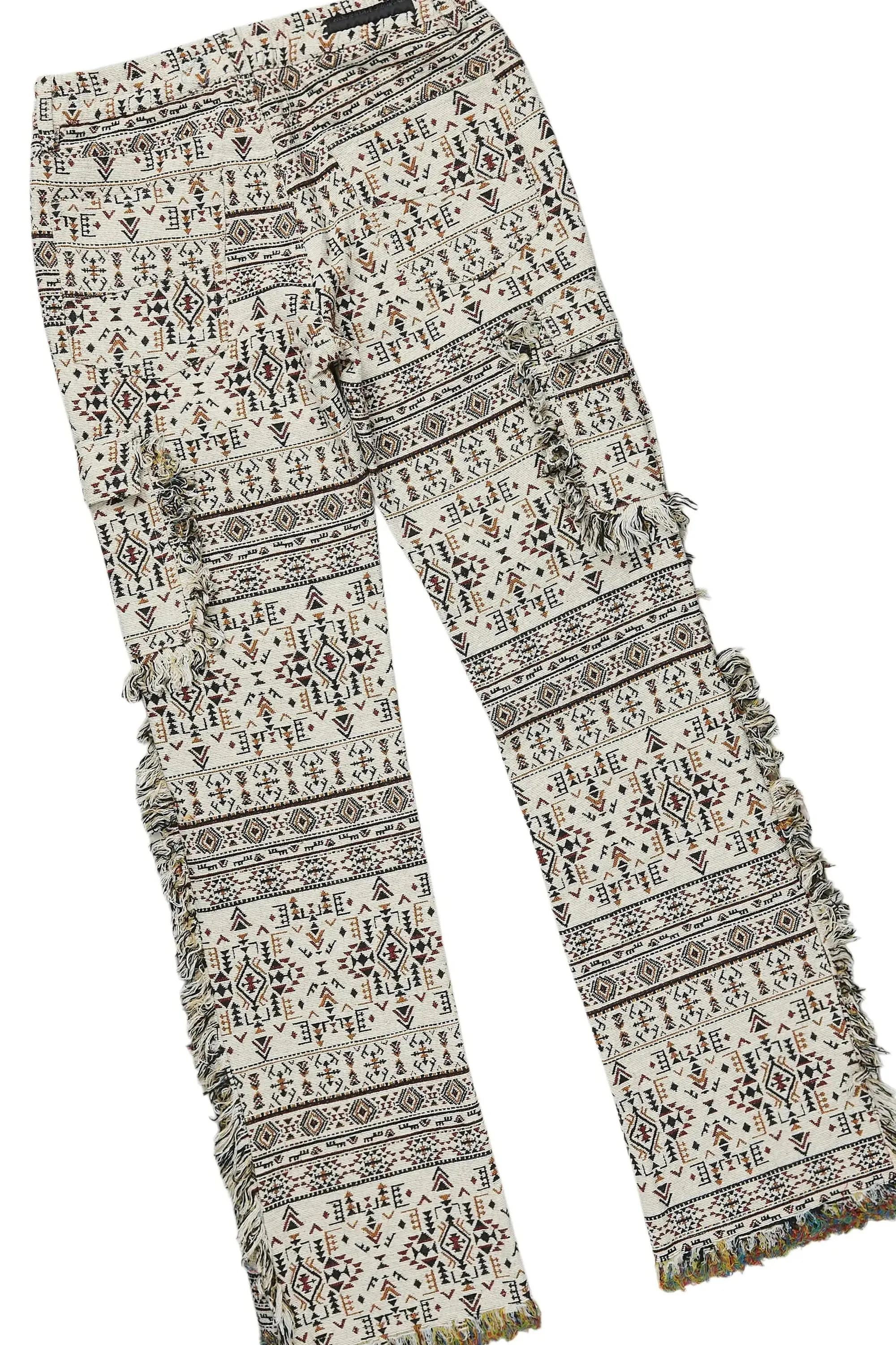 Girls Isla Maroon Hoodie/Stacked Flare Jean Set sold by Rockstar Original product image thumbnail 4