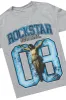 Boys Fields Grey/Blue T-Shirt/Stacked Flare Jean Set sold by Rockstar Original
