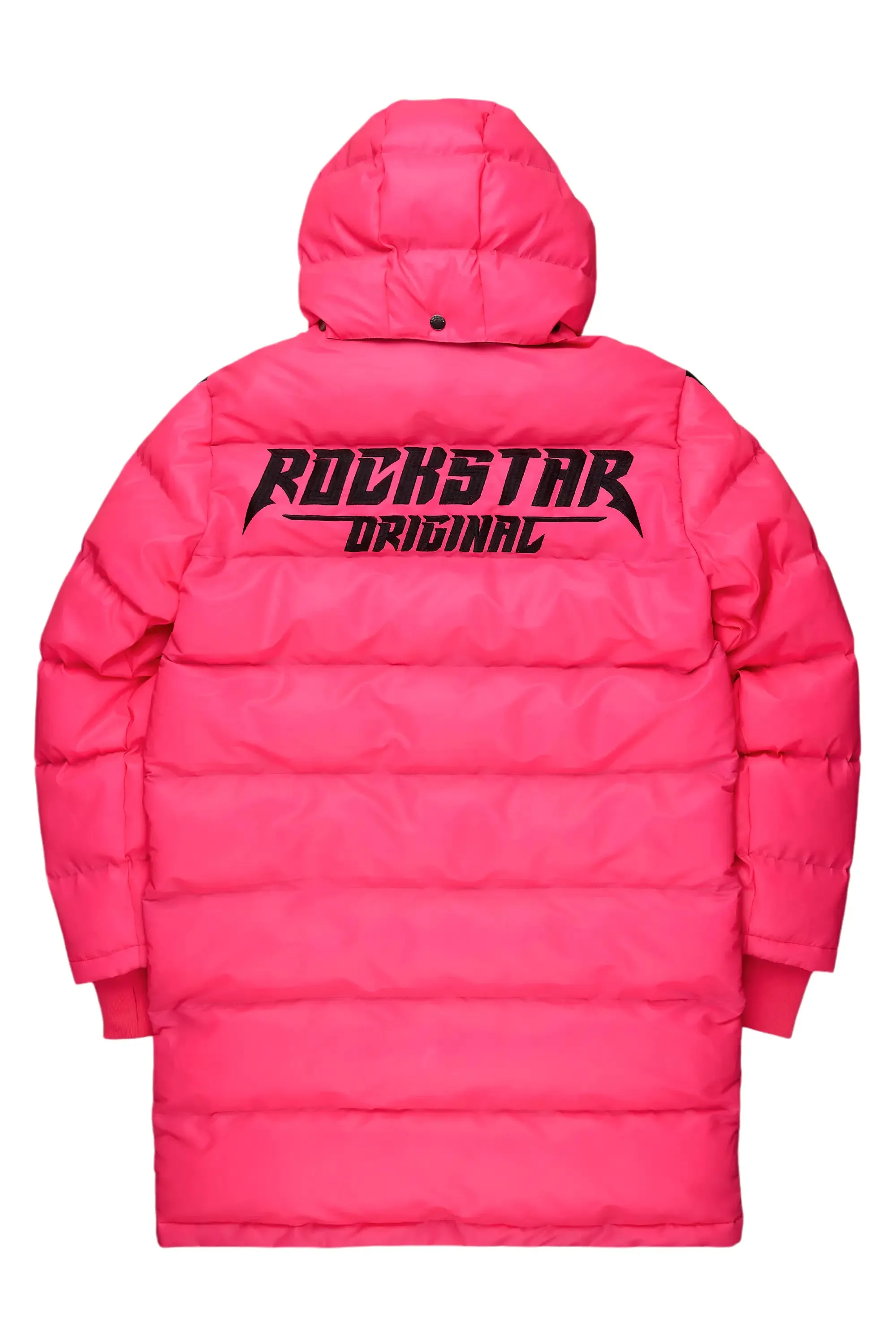Nikita 2.0 Reflective Pink Puffer Jacket sold by Rockstar Original product image thumbnail 4