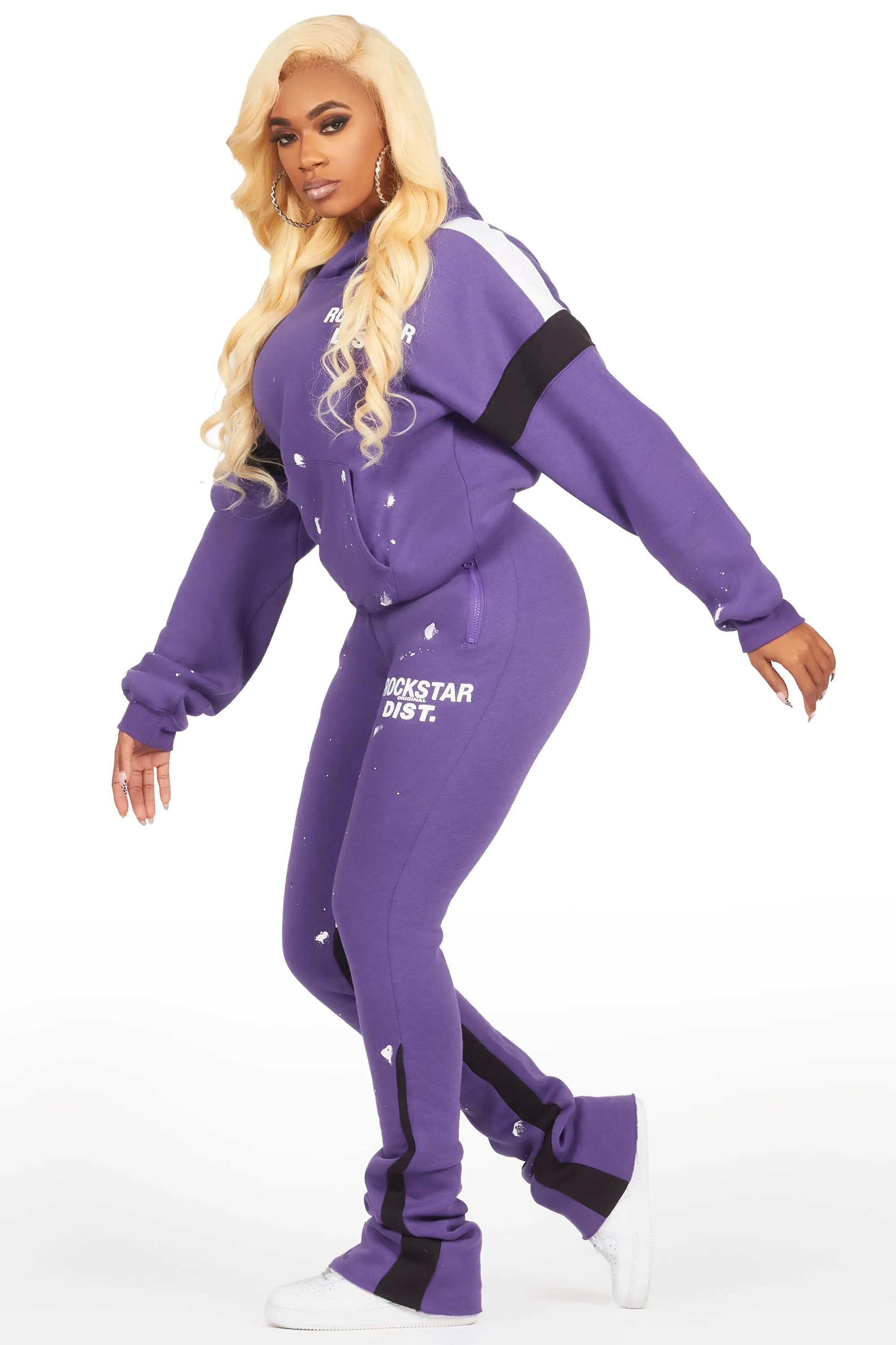 Dashanna Purple Super Stacked Trackset sold by Rockstar Original product image thumbnail 3