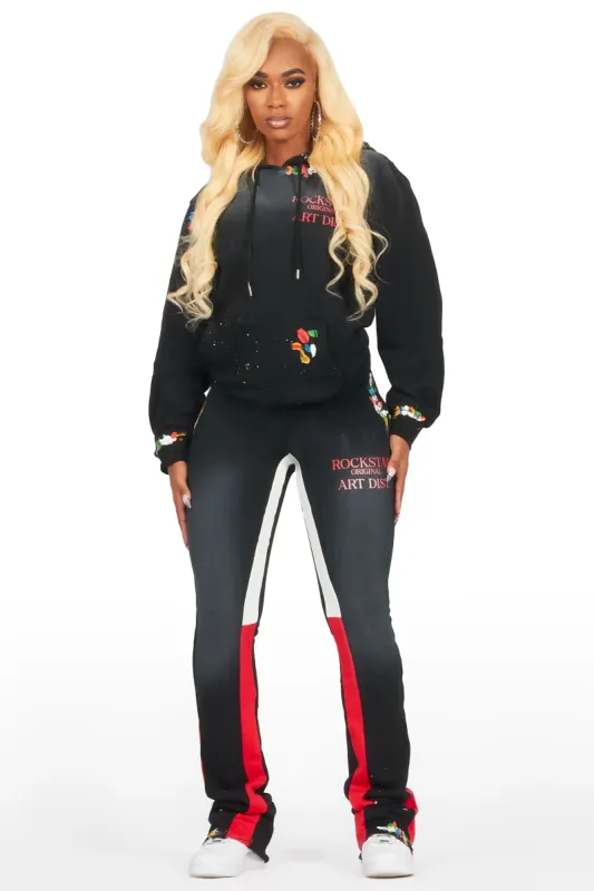 Hailey Black Super Stacked Trackset sold by Rockstar Original