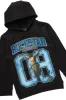 Boys Fields Black/Blue Hoodie/Stacked Flare PU Jean Set sold by Rockstar Original