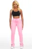 Anastesia Bubblegum Pink Stacked Track Pant sold by Rockstar Original