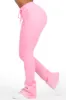 Anastesia Bubblegum Pink Stacked Track Pant sold by Rockstar Original