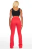 Anastesia Red Stacked Track Pant sold by Rockstar Original