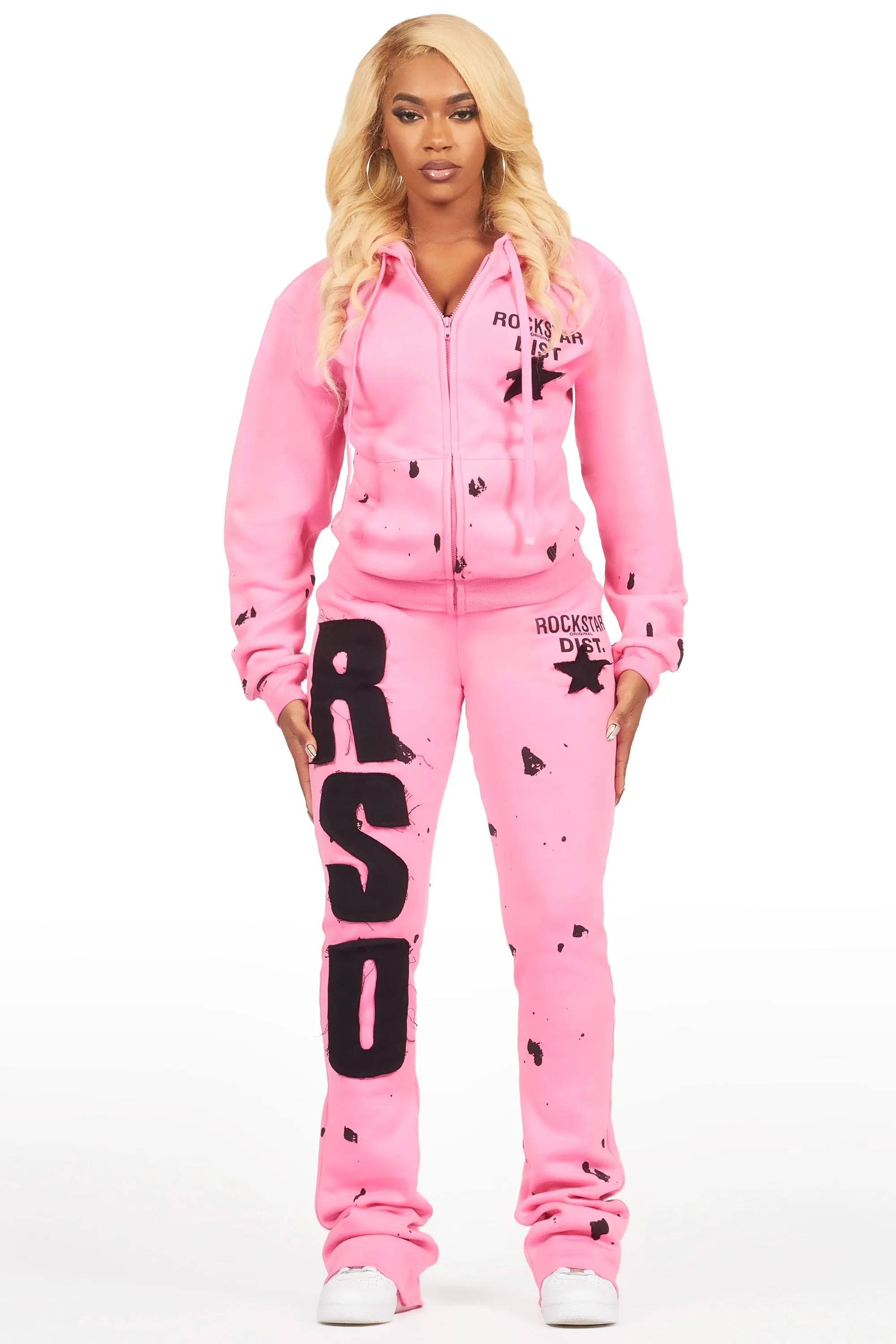 Shiniya Bubblegum Pink Super Stacked Trackset sold by Rockstar Original