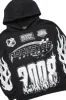 Amos Black Hoodie/Baggy Track Pant Set sold by Rockstar Original
