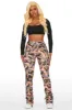 Alaysha Pink Camo Cargo Super Stacked PU Pant sold by Rockstar Original