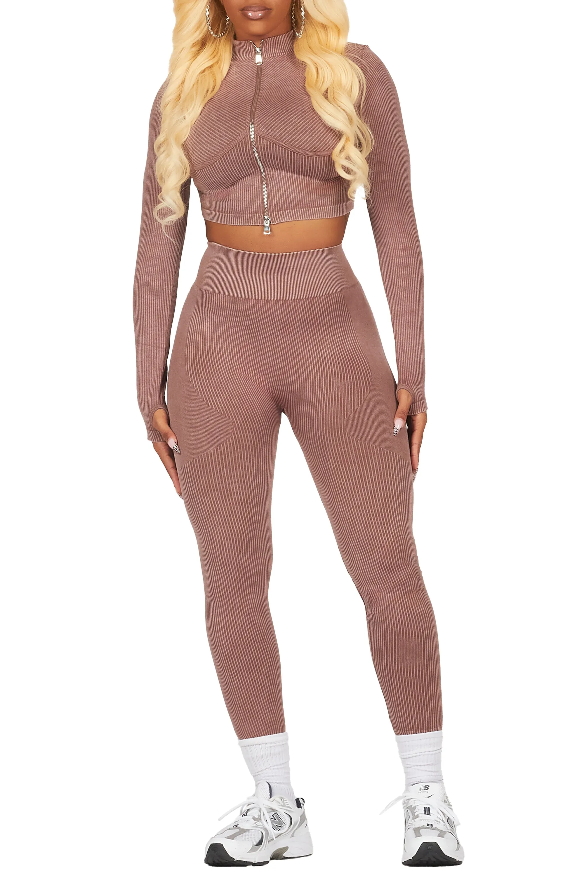 Chrystal Brown Active Set sold by Rockstar Original product image thumbnail 2