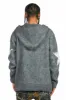 States Grey Graphic Knitted Mohair Hoodie sold by Rockstar Original