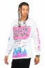 Beno Thermal White Long Sleeve Graphic T-Shirt sold by Rockstar Original