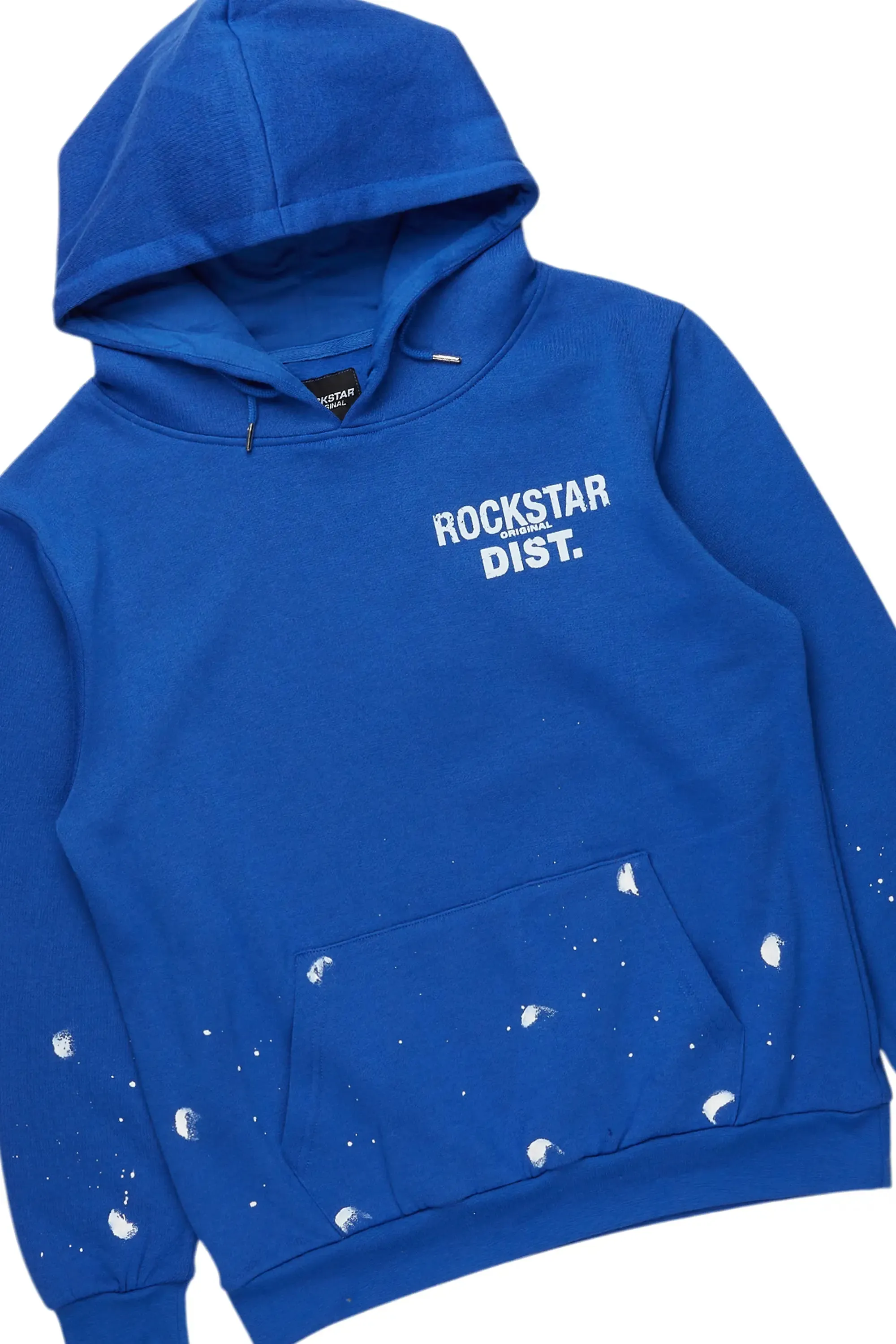 Raffer Royal Blue Hoodie/Stacked Flare Pant Set sold by Rockstar Original product image thumbnail 2