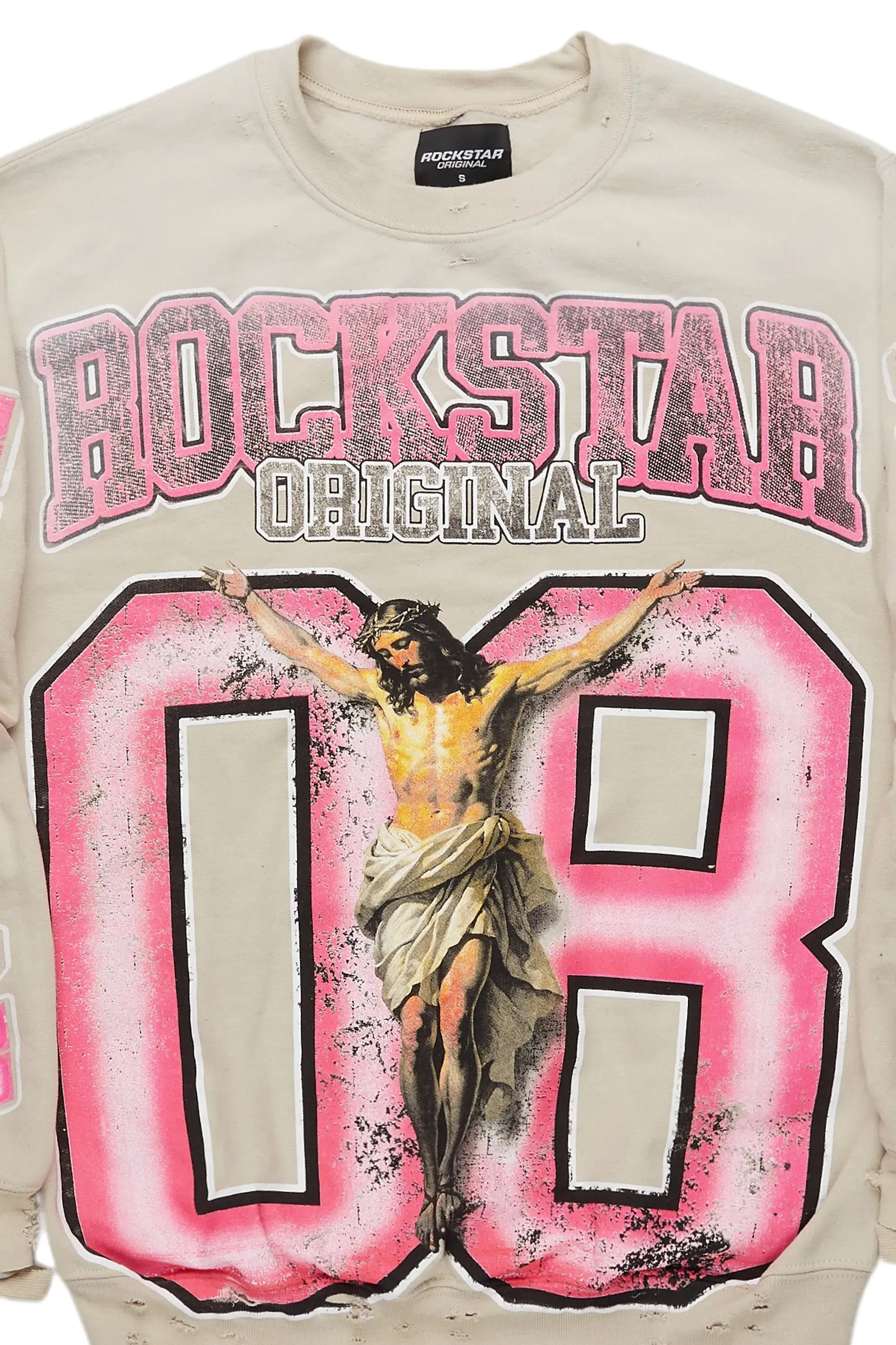 Tariqa Beige Crewneck sold by Rockstar Original product image thumbnail 2