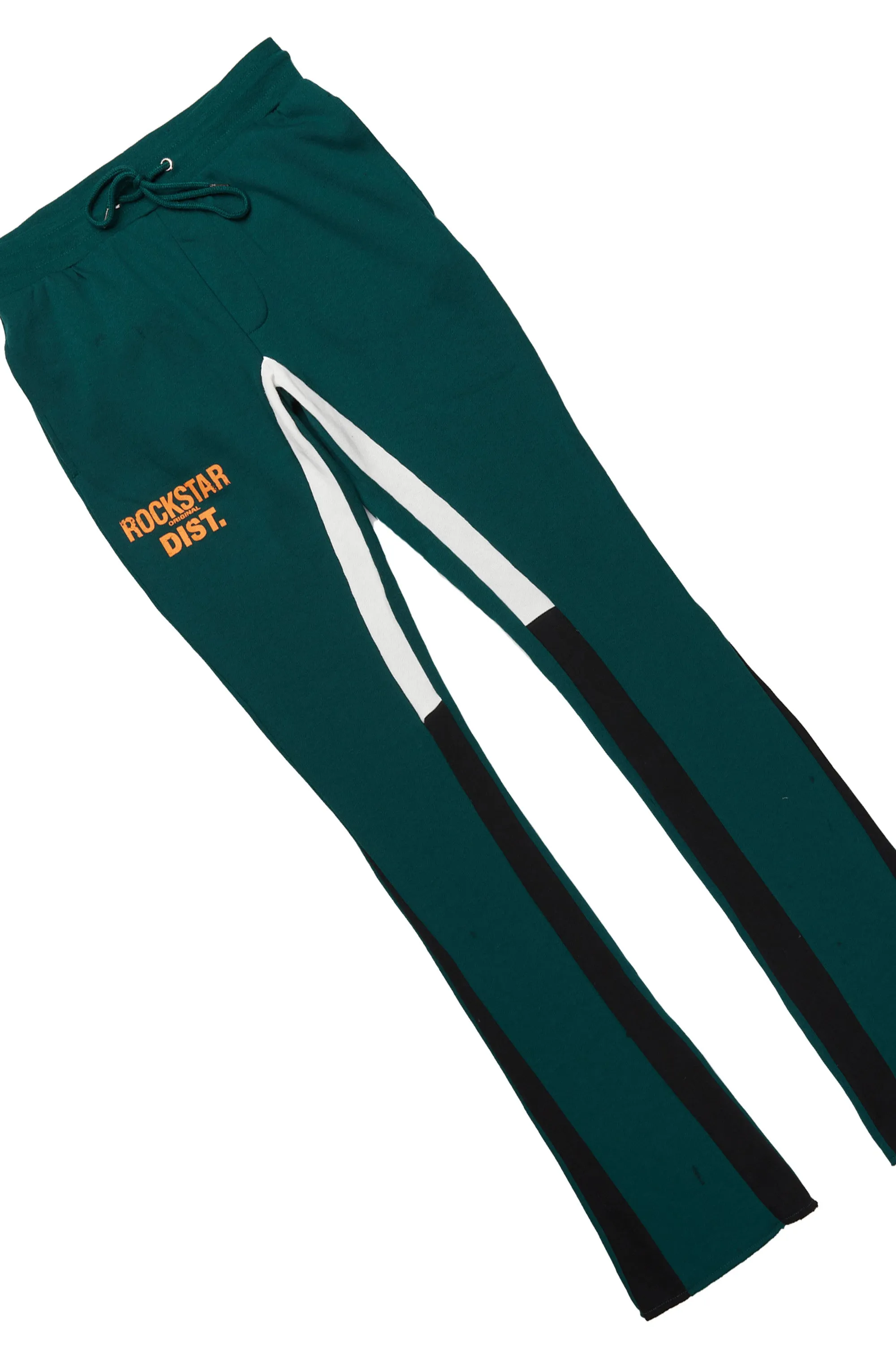 Lake Dark Green Hoodie/Stacked Flare Track Pant Set sold by Rockstar Original product image thumbnail 3