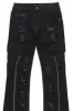 Boys Macall Red Hoodie/Stacked Flare Jean Set sold by Rockstar Original