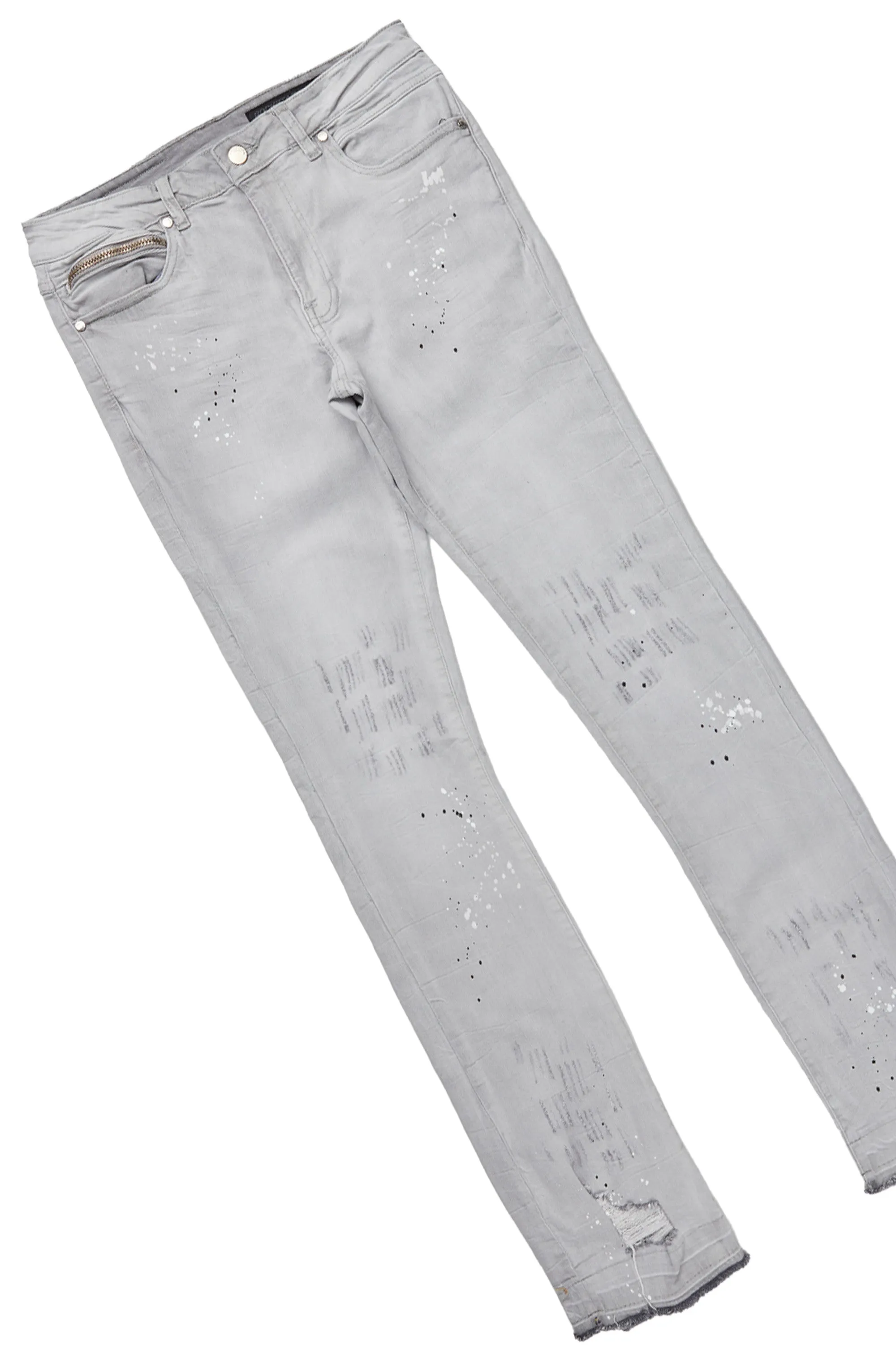 Banyan White T-Shirt/Stacked Flare Jean Set sold by Rockstar Original product image thumbnail 3