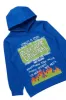 Boys Beno Royal Blue Hoodie/Stacked Flare Jean Set sold by Rockstar Original