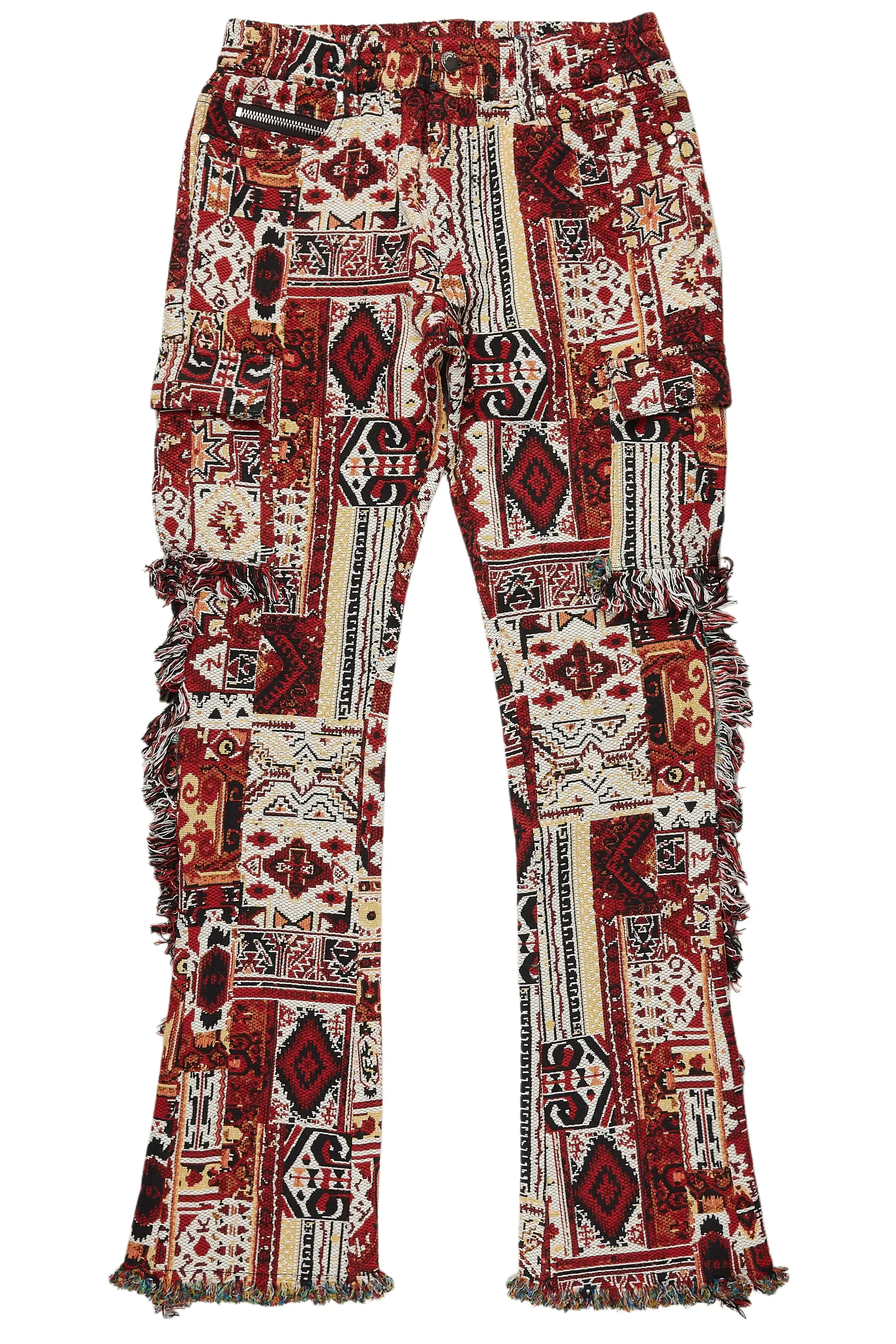 Ayami Pink Slim Tapestry Flare Jean sold by Rockstar Original product image thumbnail 2