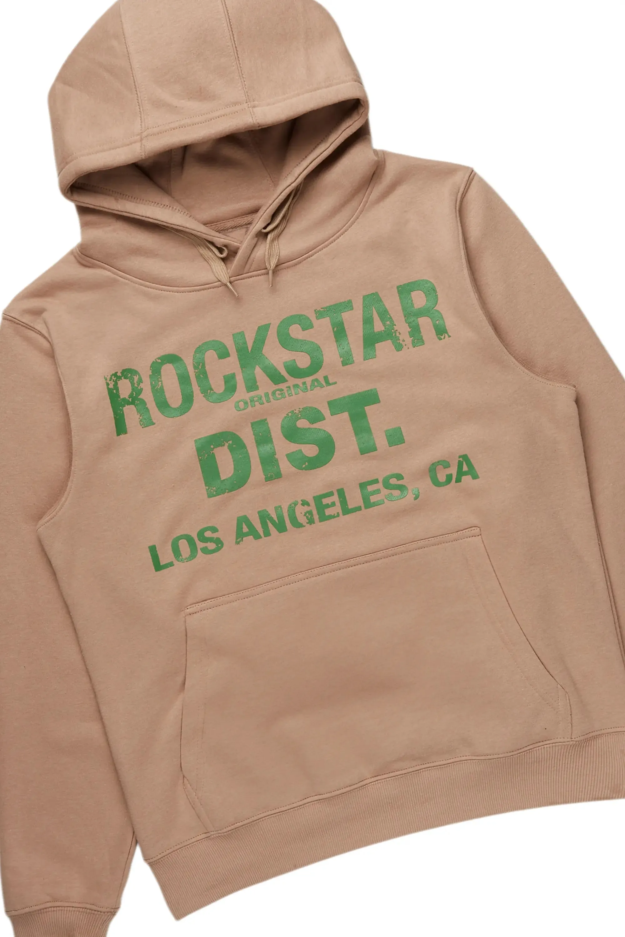 Lake Khaki Hoodie/Stacked Flare PU Jean Bundle sold by Rockstar Original product image thumbnail 2