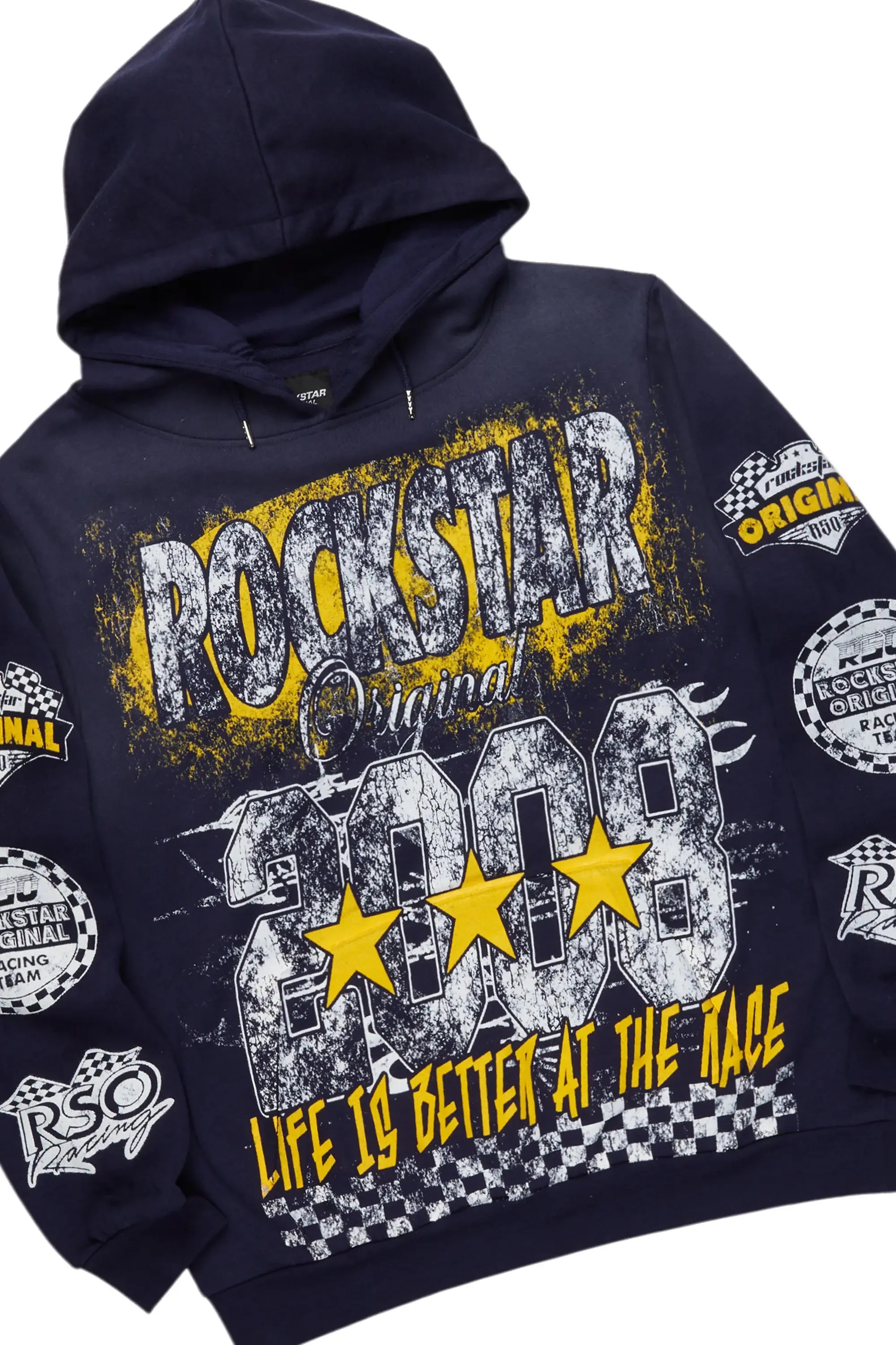 Racing Grung Navy Hoodie/Baggy Track Pant Set sold by Rockstar Original product image thumbnail 2