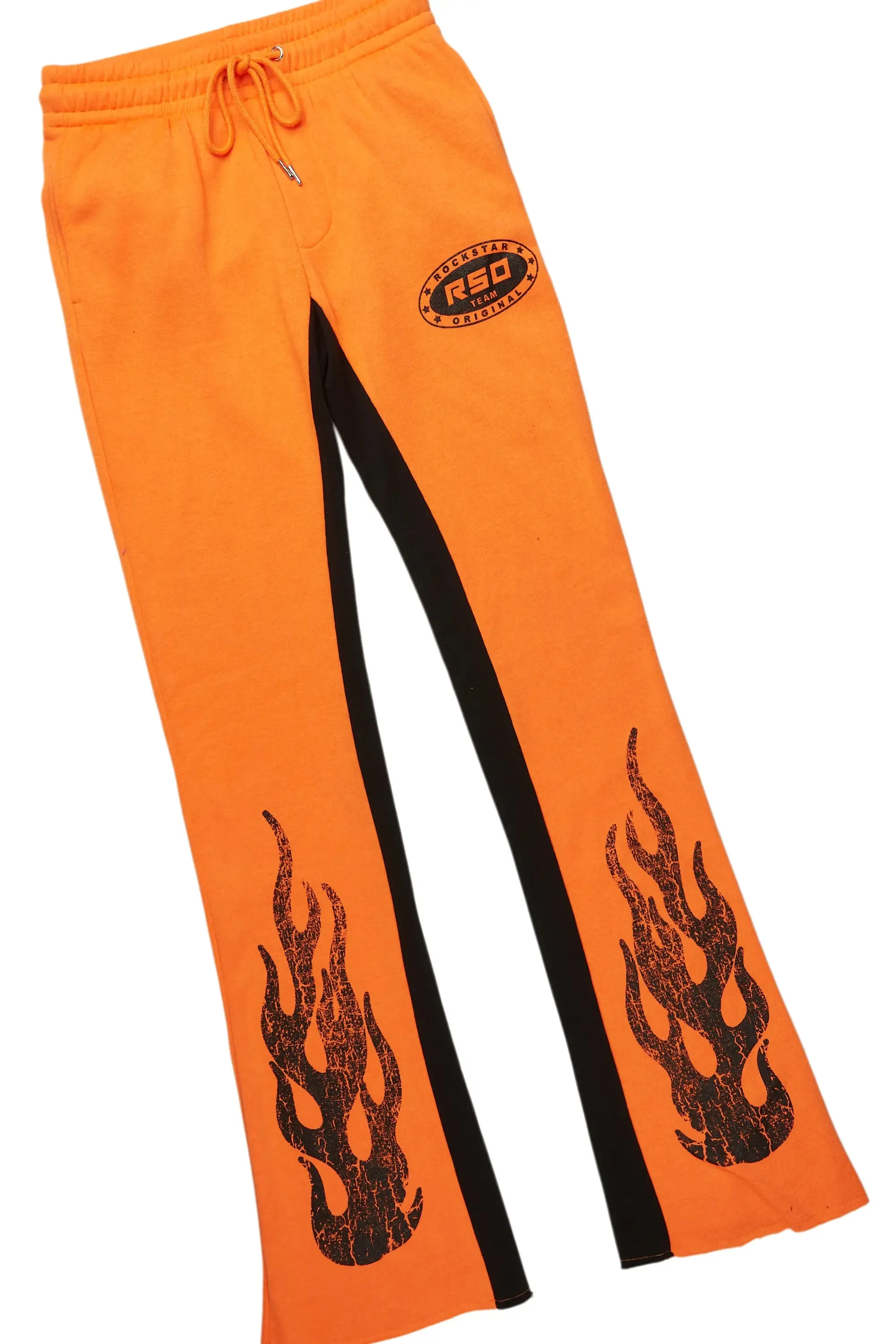 Amos Orange Hoodie/Baggy Track Pant Set sold by Rockstar Original product image thumbnail 3