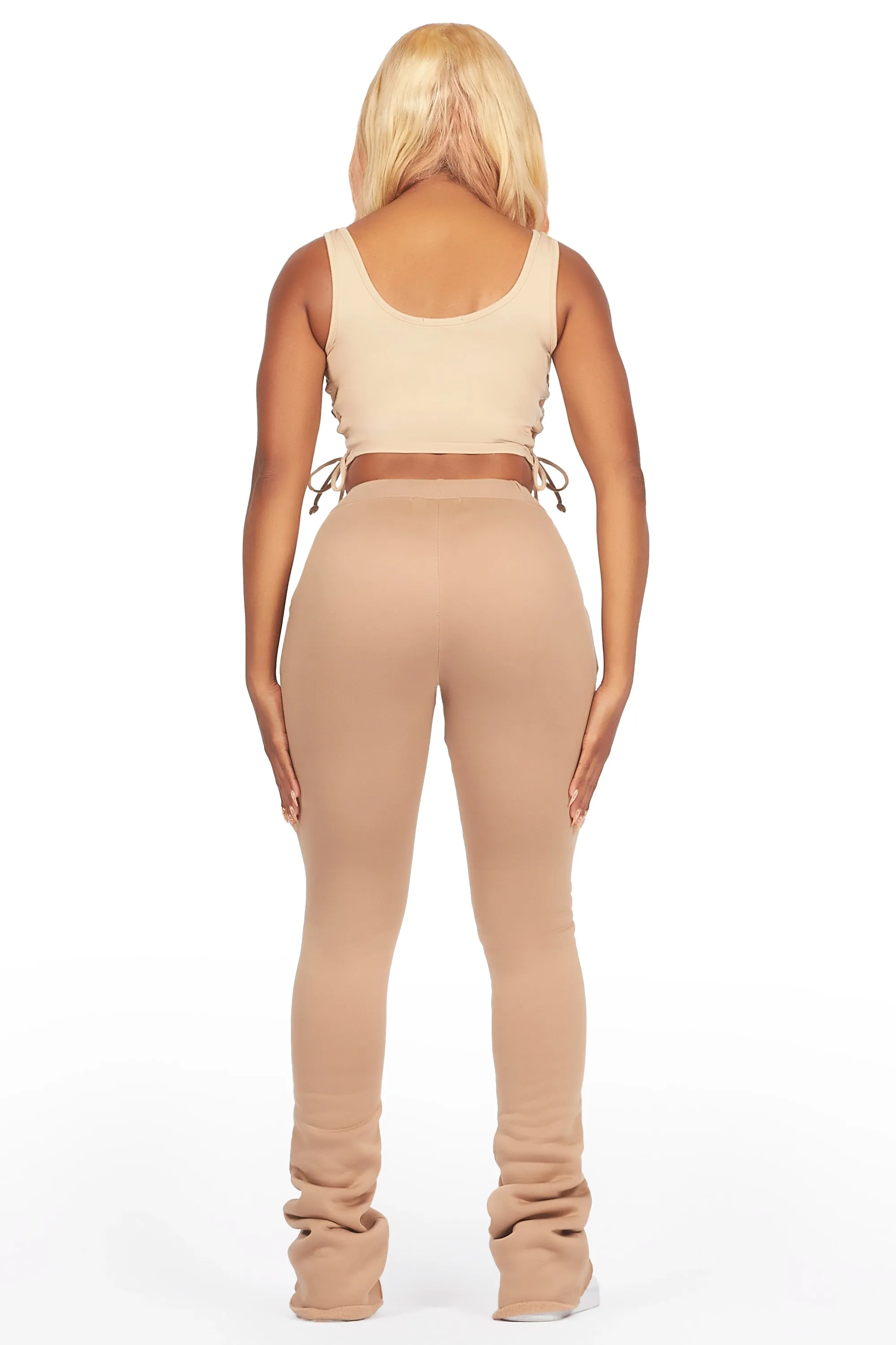 Inieshea Tan Corset Super Stacked Trackset sold by Rockstar Original product image thumbnail 5
