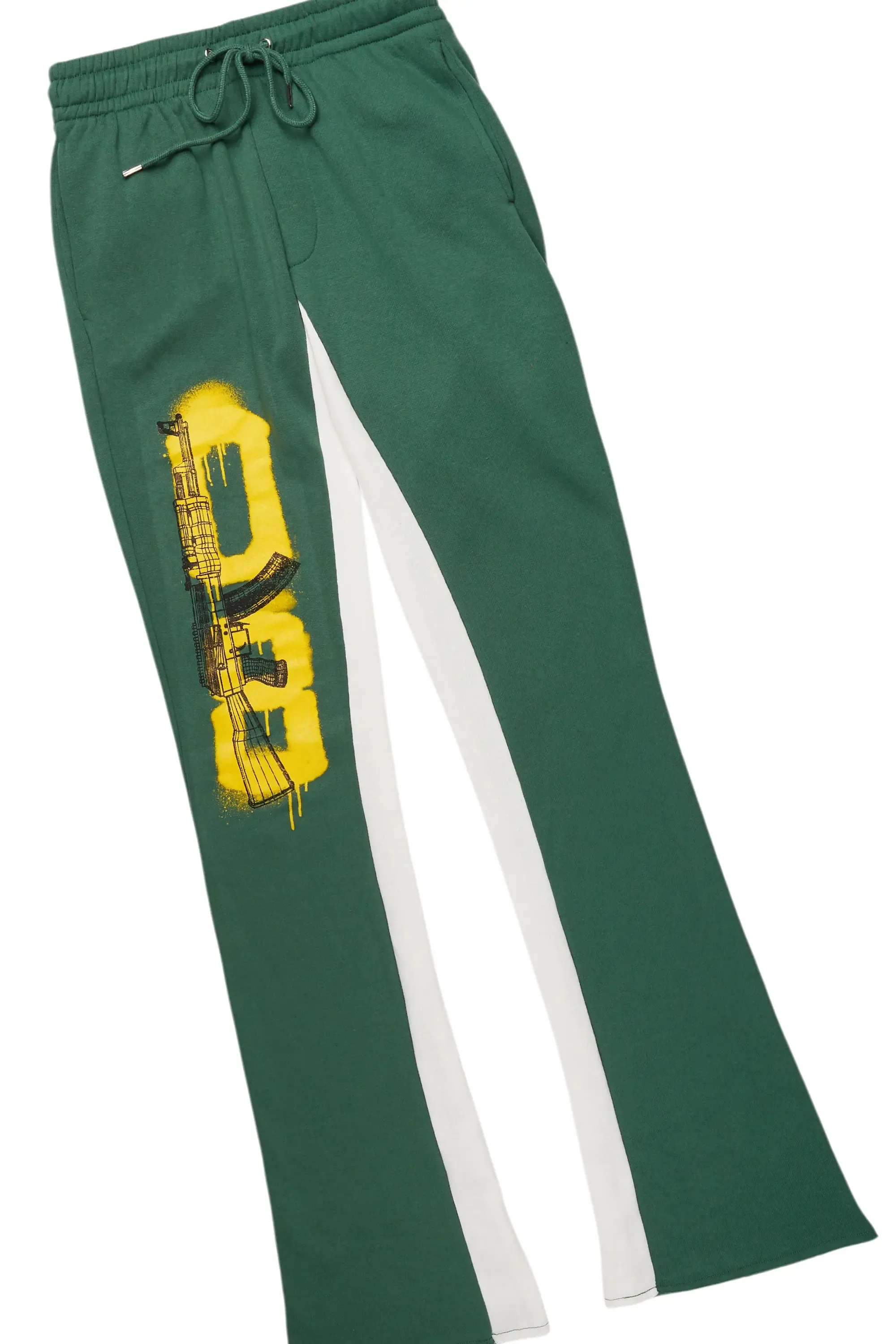 Nesta Green Hoodie/Baggy Track Pant Set sold by Rockstar Original product image thumbnail 3