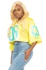 Riana Yellow Mesh Jersey sold by Rockstar Original