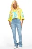 Riana Yellow Mesh Jersey sold by Rockstar Original
