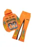 Quito Orange Hoodie/Baggy Track Pant Set sold by Rockstar Original
