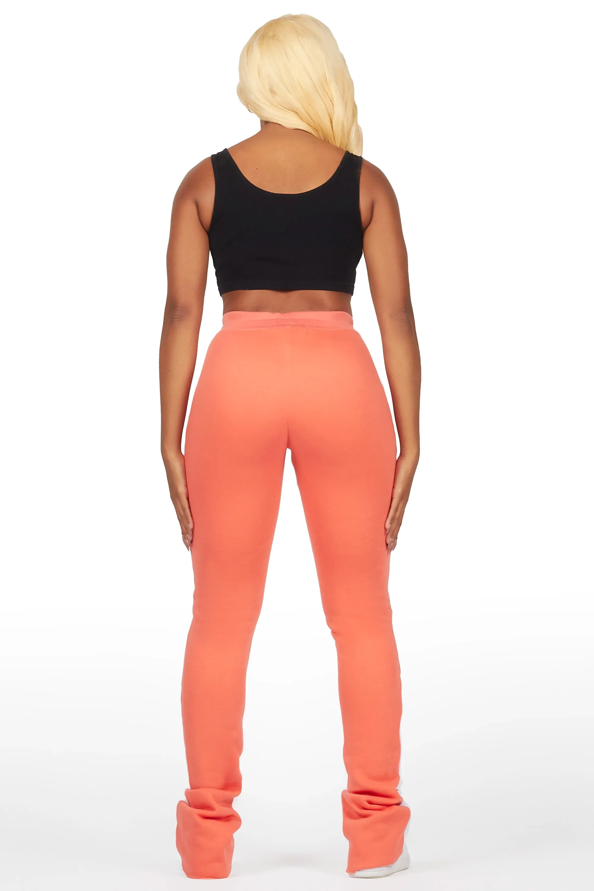 Sylita Coral Super Stacked Track Pant sold by Rockstar Original product image thumbnail 5