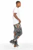 Ayami Blue Slim Tapestry Flare Jean sold by Rockstar Original