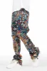 Ayami Blue Slim Tapestry Flare Jean sold by Rockstar Original