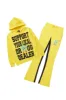 Tarl Yellow Hoodie/Baggy Track Pant Set sold by Rockstar Original