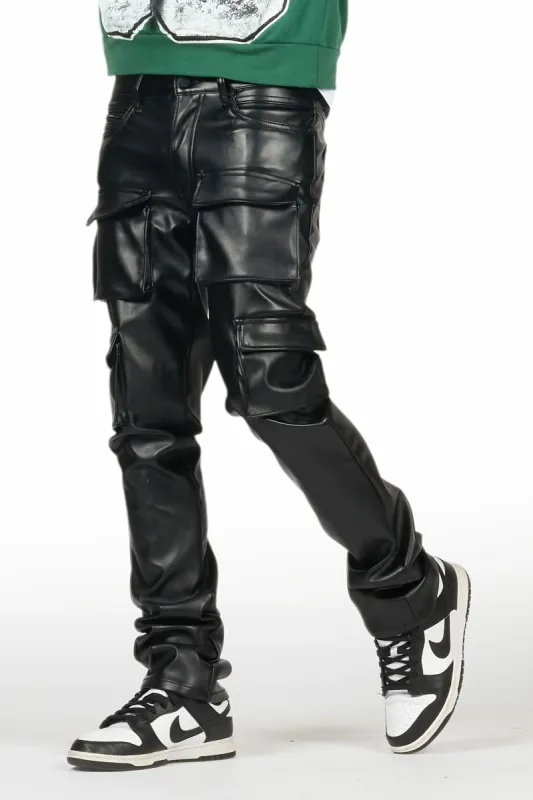 Kap Black Skinny Faux Leather Fit Jean sold by Rockstar Original