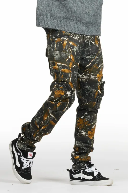 Slvion Black Tree Camo Skinny Fit Jean sold by Rockstar Original