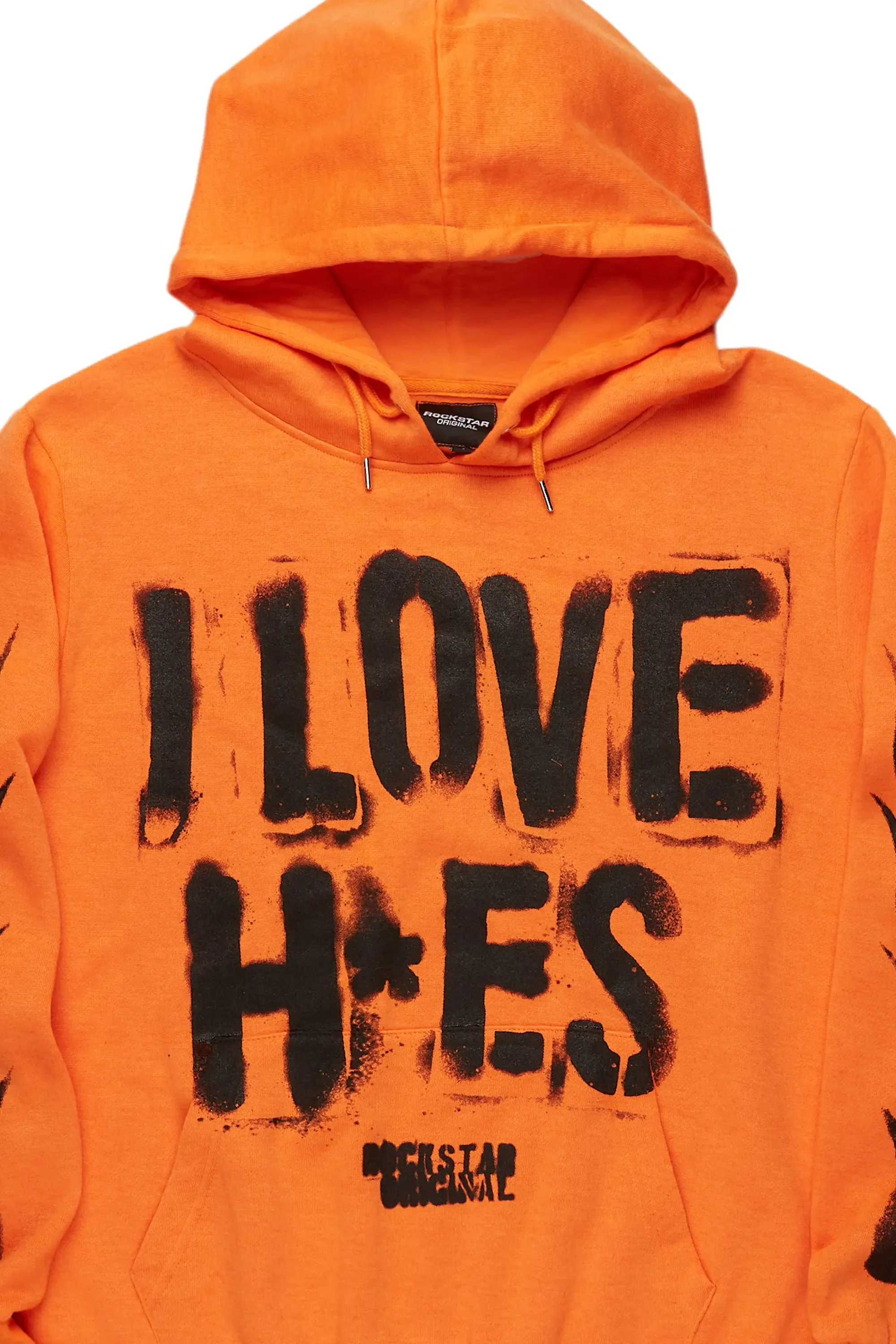 Tanasya Orange Oversized Hoodie sold by Rockstar Original product image thumbnail 2