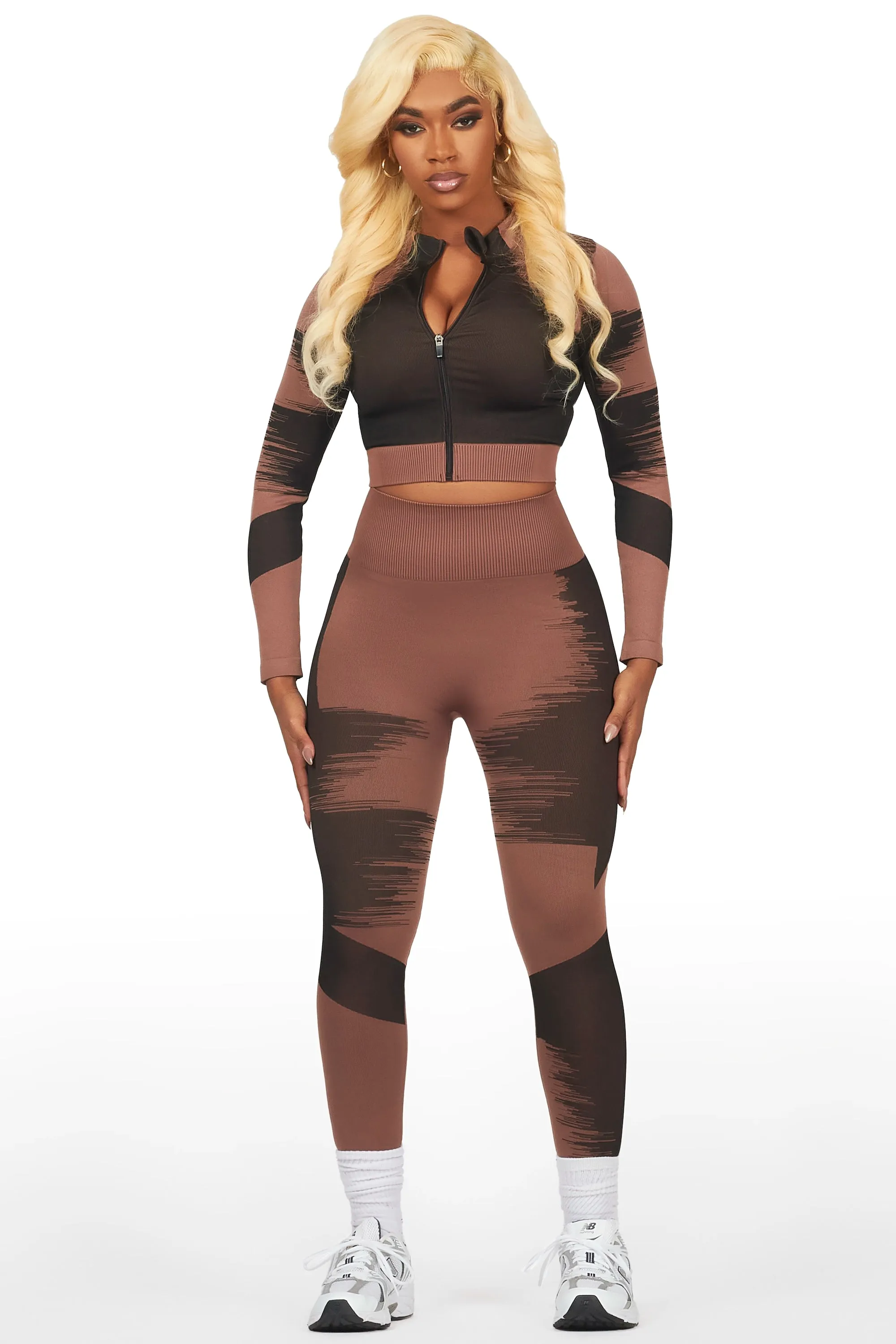 Alishia Mocha Active Set sold by Rockstar Original