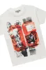 Boys Beau White T-Shirt/Stacked Flare Jean Set sold by Rockstar Original