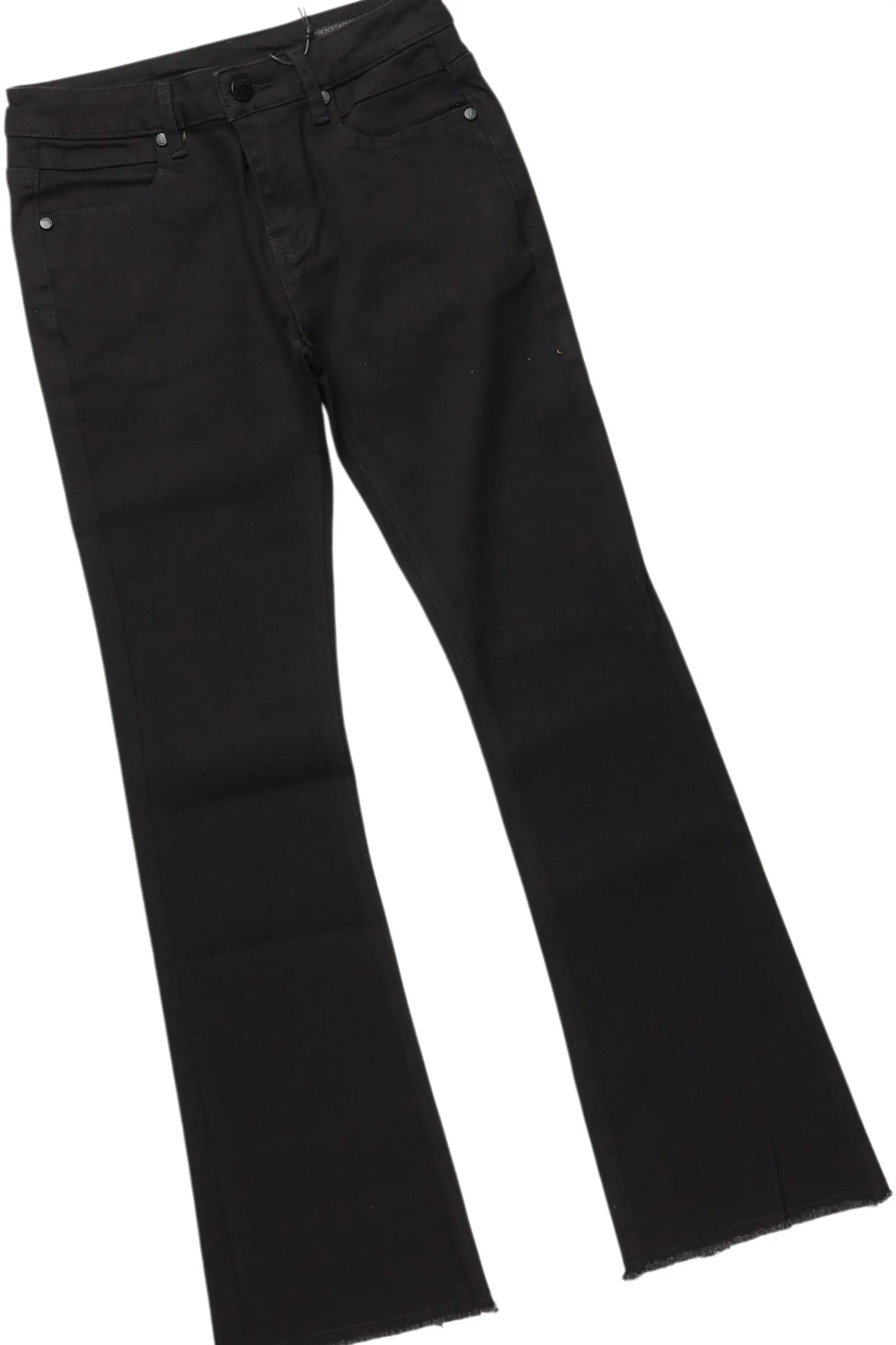 Boys Beau White T-Shirt/Stacked Flare Jean Set sold by Rockstar Original product image thumbnail 3