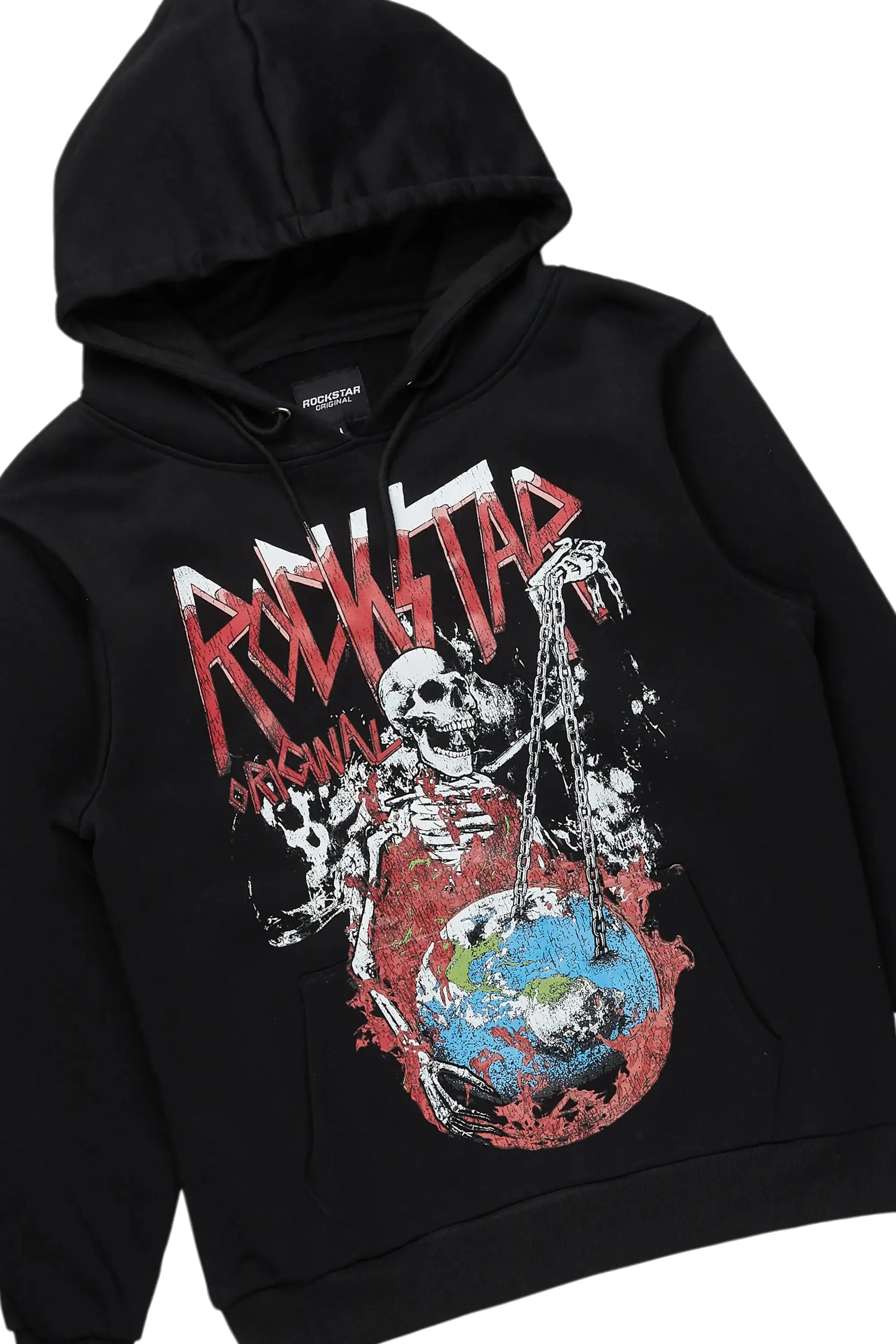 Barrett Black Hoodie & Zeta Slim Fit Jean Bundle sold by Rockstar Original product image thumbnail 2