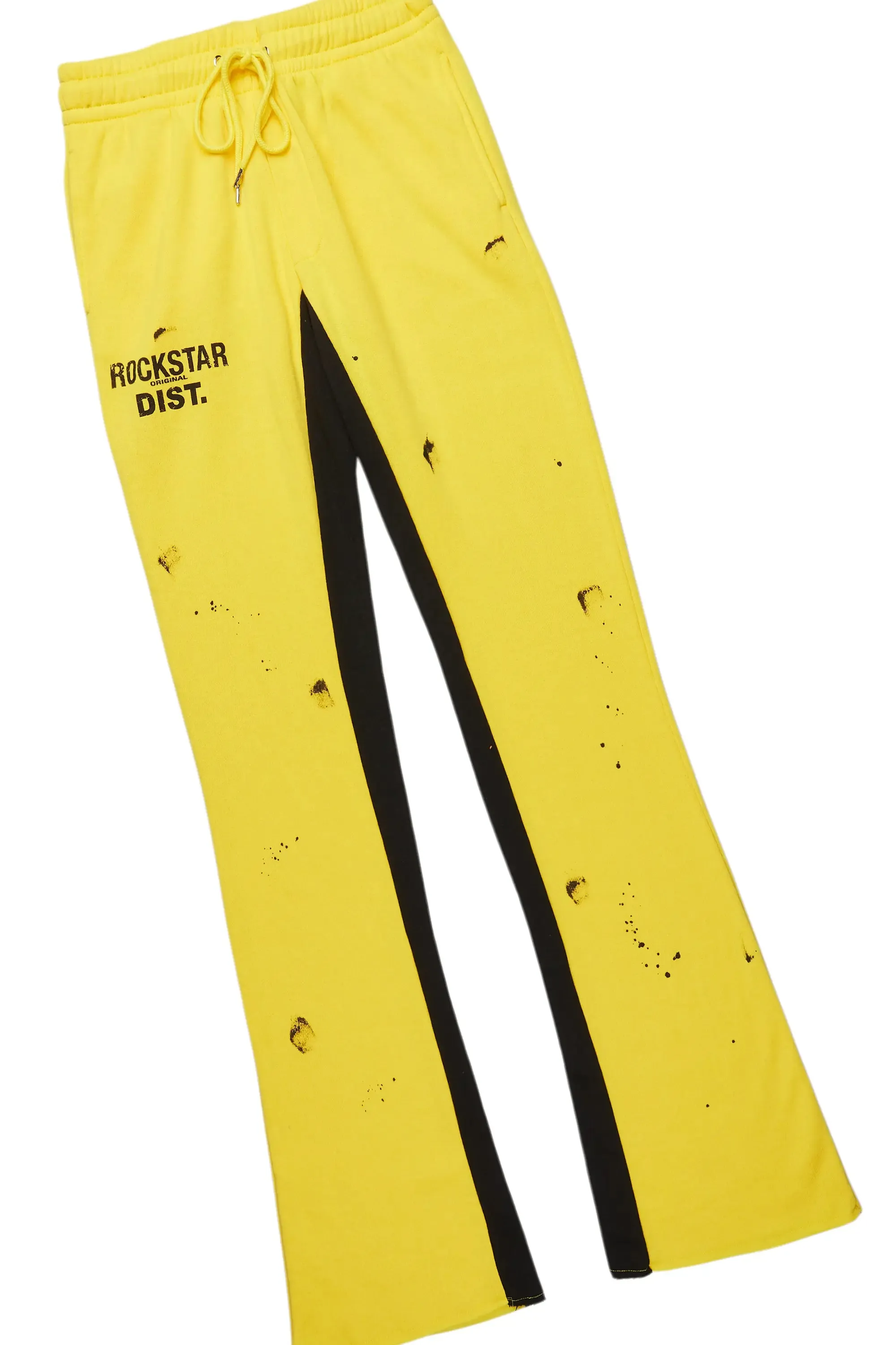 Raffer Yellow Hoodie Baggy Fit Pant Track Set sold by Rockstar Original product image thumbnail 3