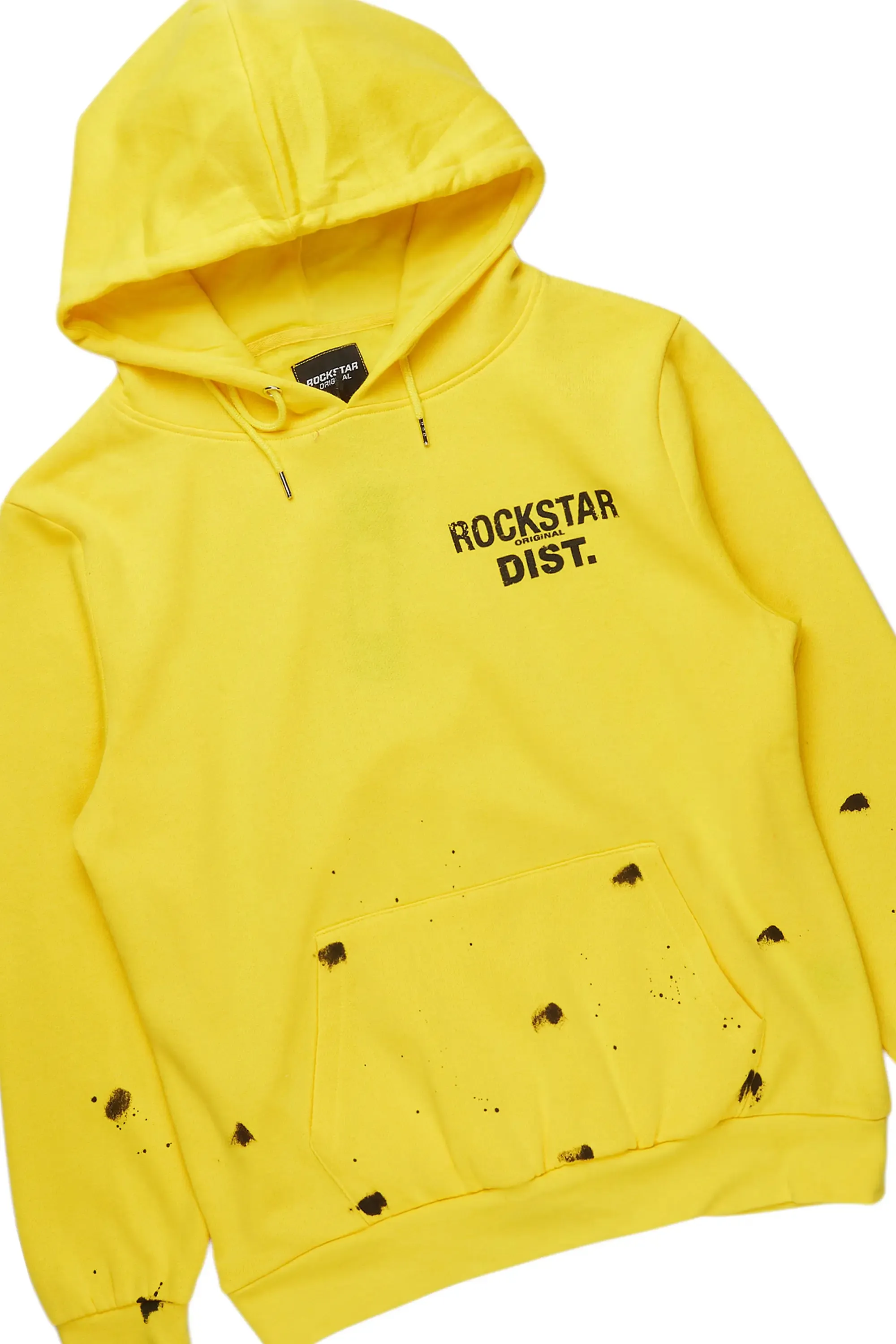 Raffer Yellow Hoodie Baggy Fit Pant Track Set sold by Rockstar Original product image thumbnail 2