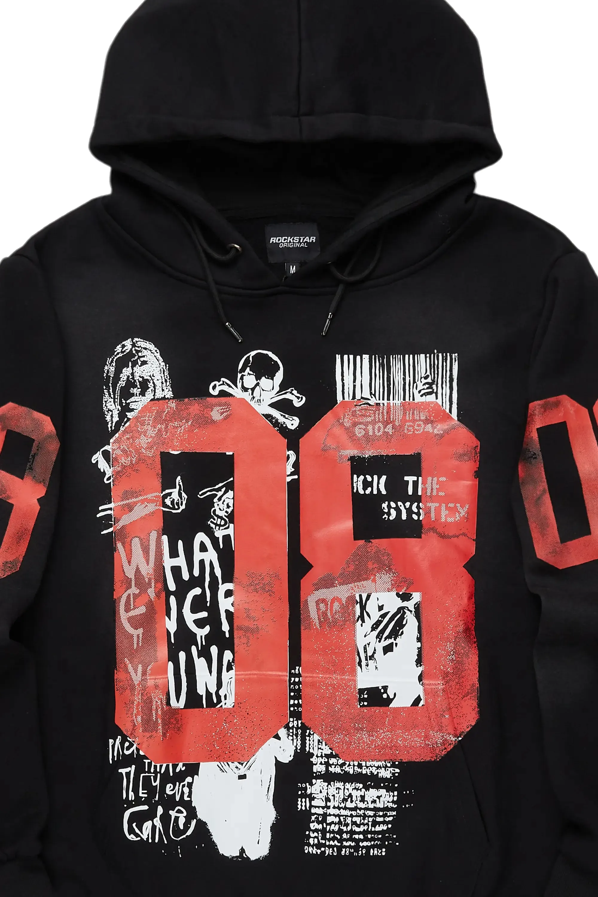 Grill Black Graphic Hoodie sold by Rockstar Original product image thumbnail 2