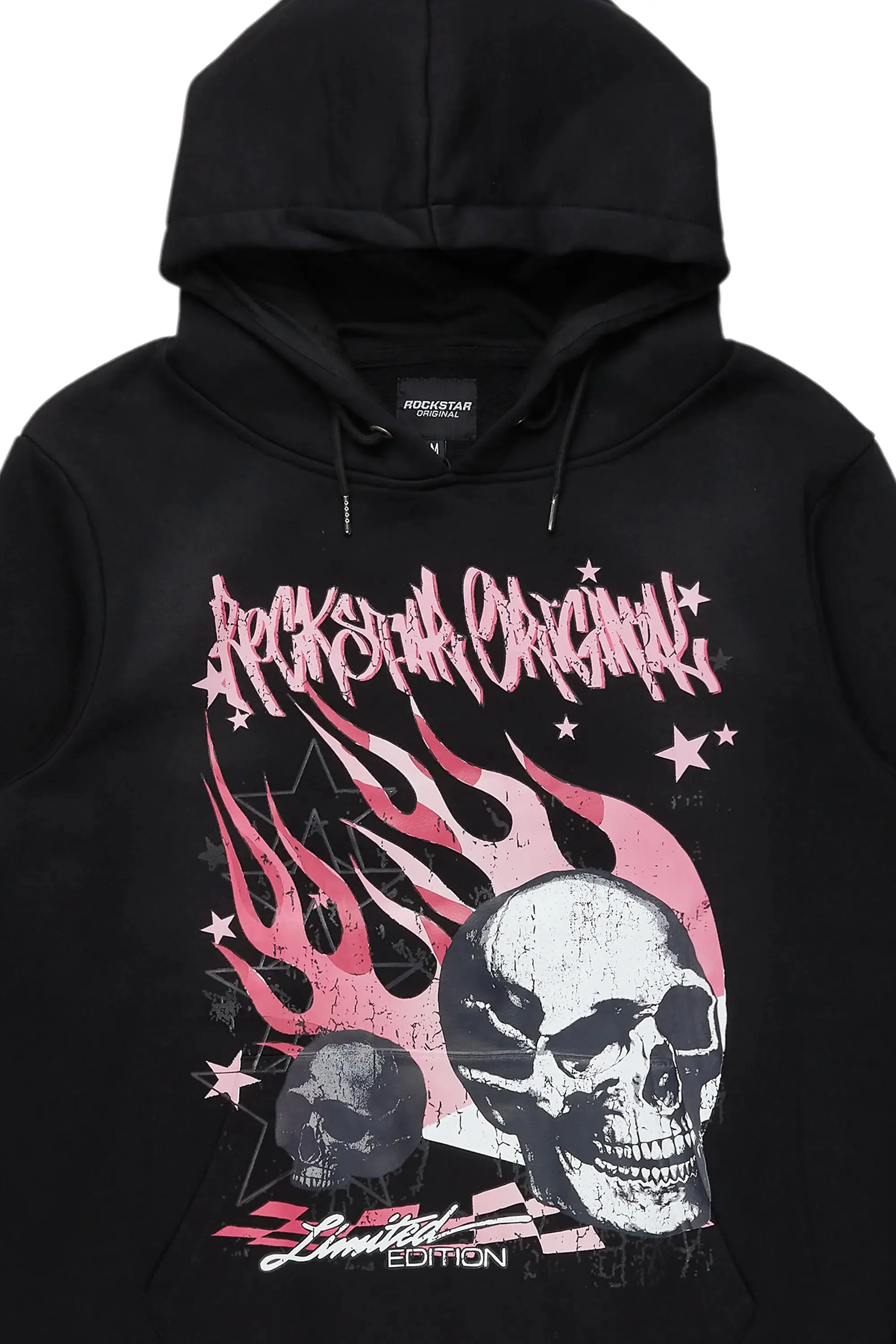Anneso Black Graphic Hoodie sold by Rockstar Original product image thumbnail 2