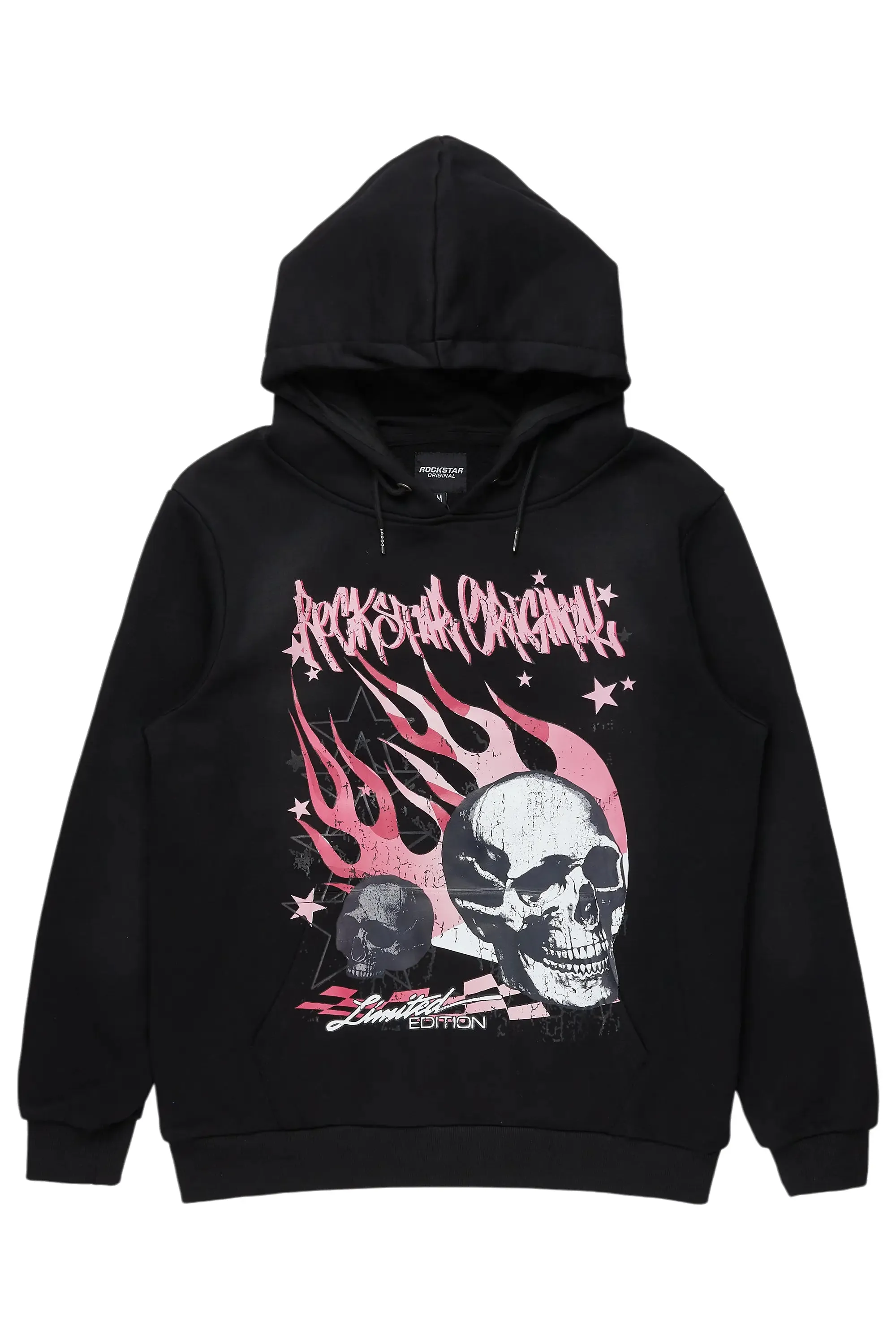 Anneso Black Graphic Hoodie sold by Rockstar Original