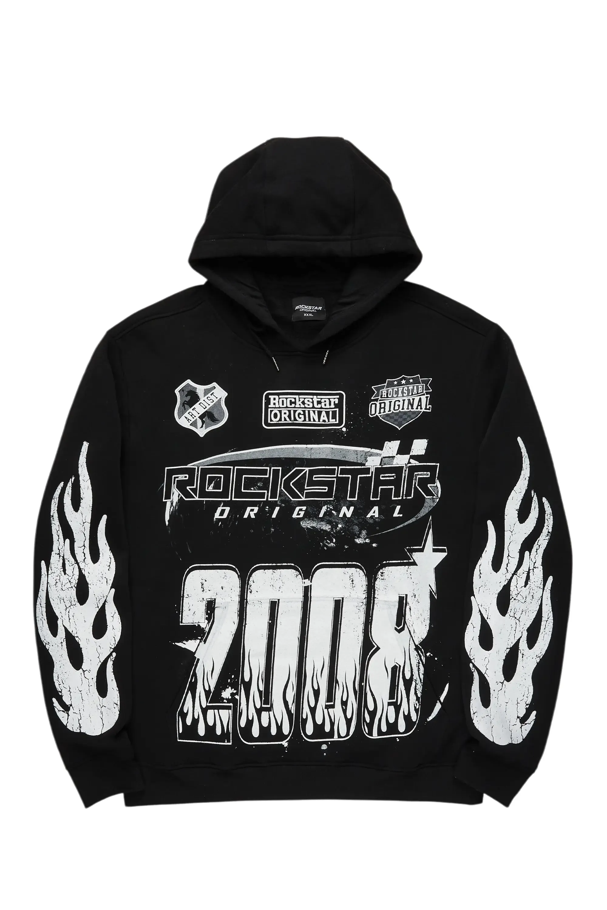 Amos Black Graphic Hoodie sold by Rockstar Original