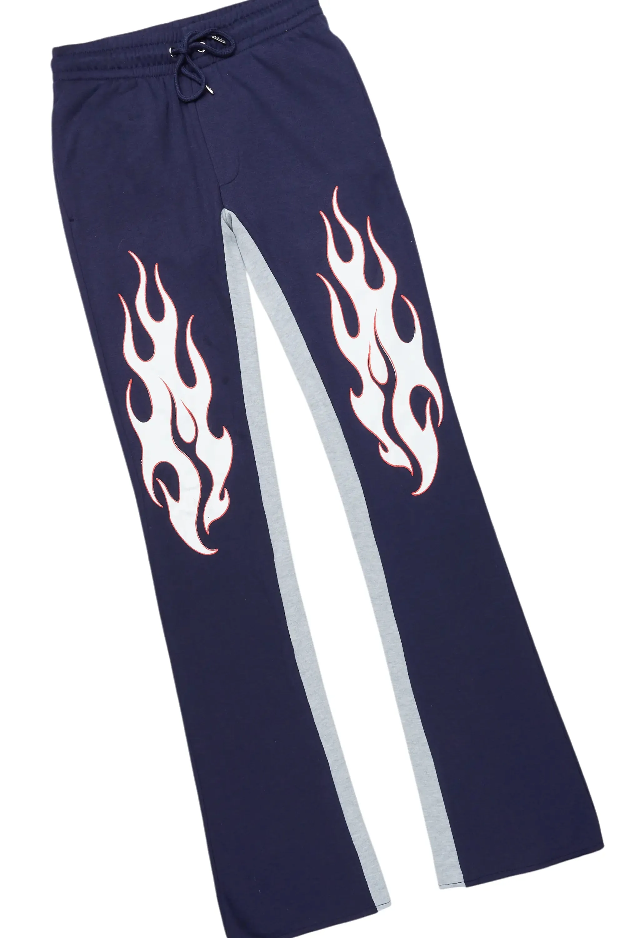 Tidus Navy Hoodie Baggy Fit Pant Track Set sold by Rockstar Original product image thumbnail 3