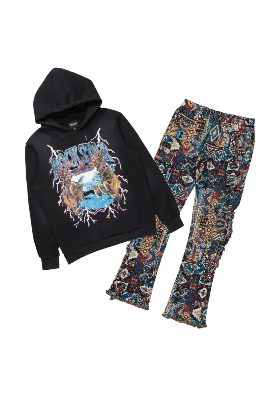 Darken Black/Multi Hoodie & Ayami Tapestry Jean Bundle sold by Rockstar Original